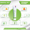 DentalN:O™- 2x XL pasta de dentes sem flúor - reparação de gengivas